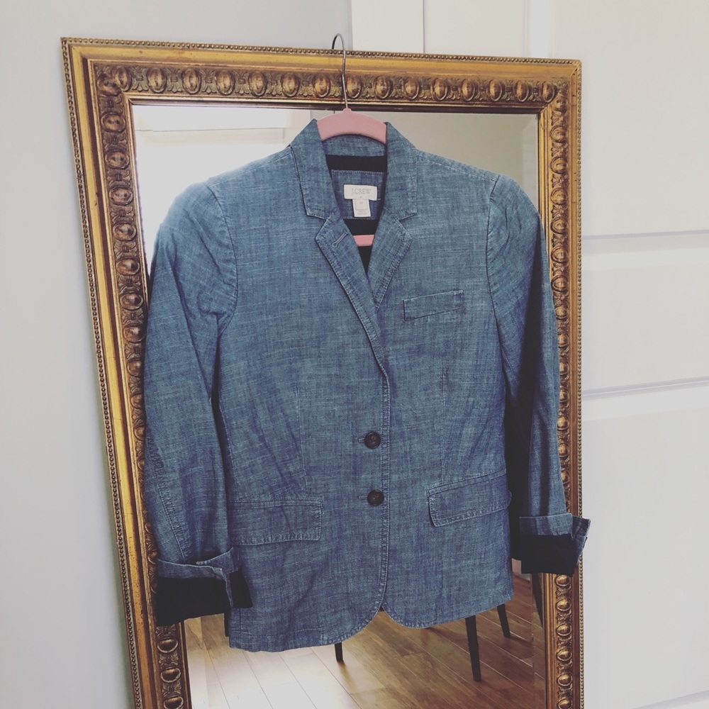 Chambray Blazer